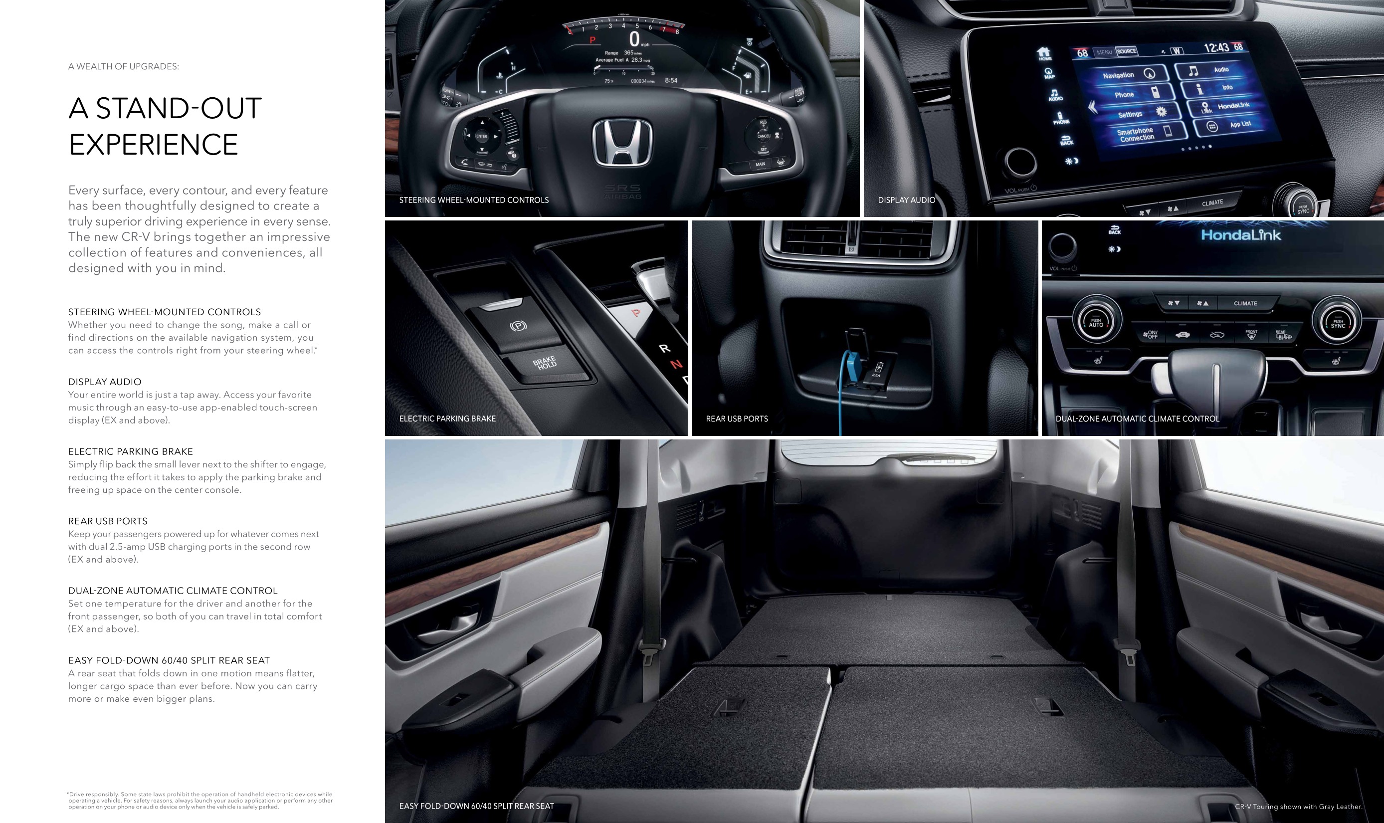 2017 Honda CR-V Brochure Page 9